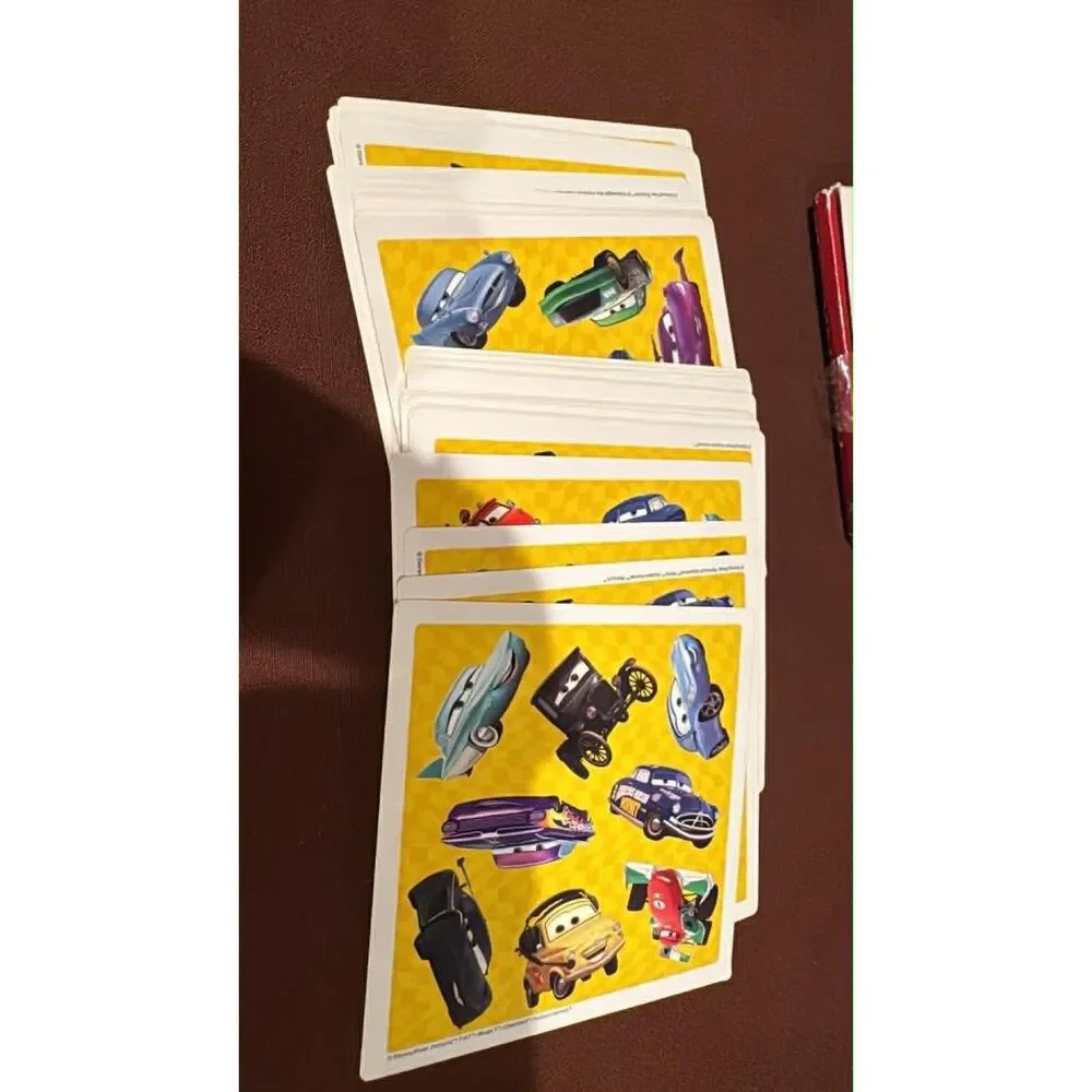 Disney Pixar cars Find It Quick Card Game